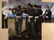 Edouard Manet The Execution of  Maximillian oil painting reproduction